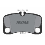 TEXTAR Bremsbelagsatz, Scheibenbremse