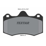 TEXTAR Bremsbelagsatz, Scheibenbremse