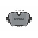 TEXTAR Bremsbelagsatz, Scheibenbremse