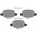 TEXTAR Bremsbelagsatz, Scheibenbremse