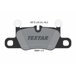 TEXTAR Bremsbelagsatz, Scheibenbremse