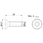 TEXTAR Schraube, Bremsscheibe