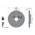 TEXTAR Bremsscheibe