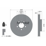 TEXTAR Bremsscheibe