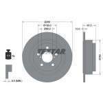 TEXTAR Bremsscheibe