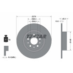 TEXTAR Bremsscheibe