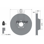 TEXTAR Bremsscheibe