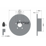 TEXTAR Bremsscheibe
