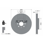 TEXTAR Bremsscheibe