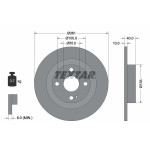 TEXTAR Bremsscheibe