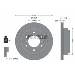 TEXTAR Bremsscheibe