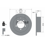 TEXTAR Bremsscheibe
