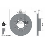 TEXTAR Bremsscheibe