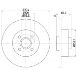 TEXTAR Bremsscheibe