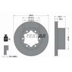 TEXTAR Bremsscheibe