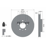 TEXTAR Bremsscheibe