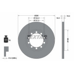 TEXTAR Bremsscheibe