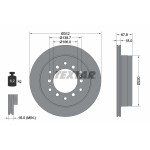 TEXTAR Bremsscheibe