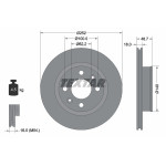 TEXTAR Bremsscheibe