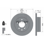 TEXTAR Bremsscheibe