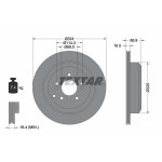 TEXTAR Bremsscheibe