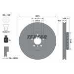 TEXTAR Bremsscheibe