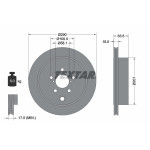 TEXTAR Bremsscheibe