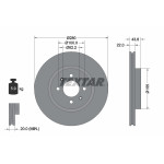TEXTAR Bremsscheibe