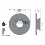 TEXTAR Bremsscheibe