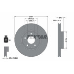 TEXTAR Bremsscheibe