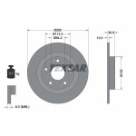 TEXTAR Bremsscheibe