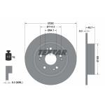 TEXTAR Bremsscheibe
