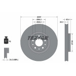 TEXTAR Bremsscheibe