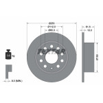 TEXTAR Bremsscheibe