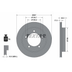 TEXTAR Bremsscheibe