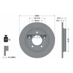 TEXTAR Bremsscheibe