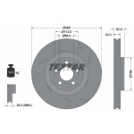 TEXTAR Bremsscheibe