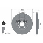 TEXTAR Bremsscheibe