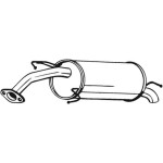 BOSAL Endschalldämpfer