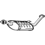 BOSAL Mittelschalldämpfer