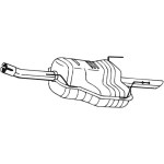 BOSAL Endschalldämpfer