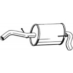 BOSAL Endschalldämpfer