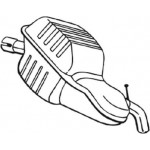 BOSAL Endschalldämpfer