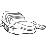 BOSAL Endschalldämpfer
