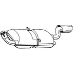 BOSAL Endschalldämpfer