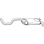 BOSAL Endschalldämpfer