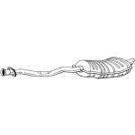 BOSAL Endschalldämpfer
