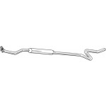 BOSAL Mittelschalldämpfer