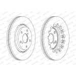 FERODO Bremsscheibe