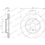 FERODO Bremsscheibe